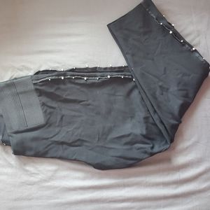 Ponte pants with silver details | PLUS